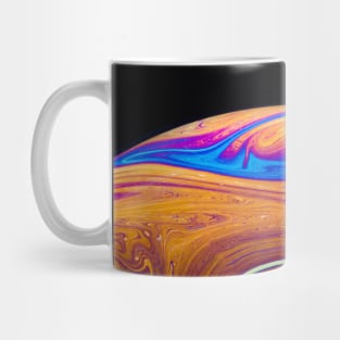 Liquid Marble Planet Mug